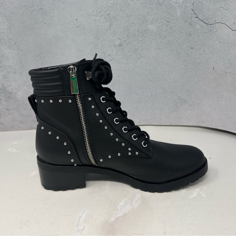 ❤️Michael Kors Dallas Black Studded Women's Boots.  Mint condition. - Picture 4 of 11